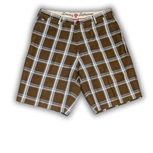 Tommy Bahama Brown Plaid Men's Shorts